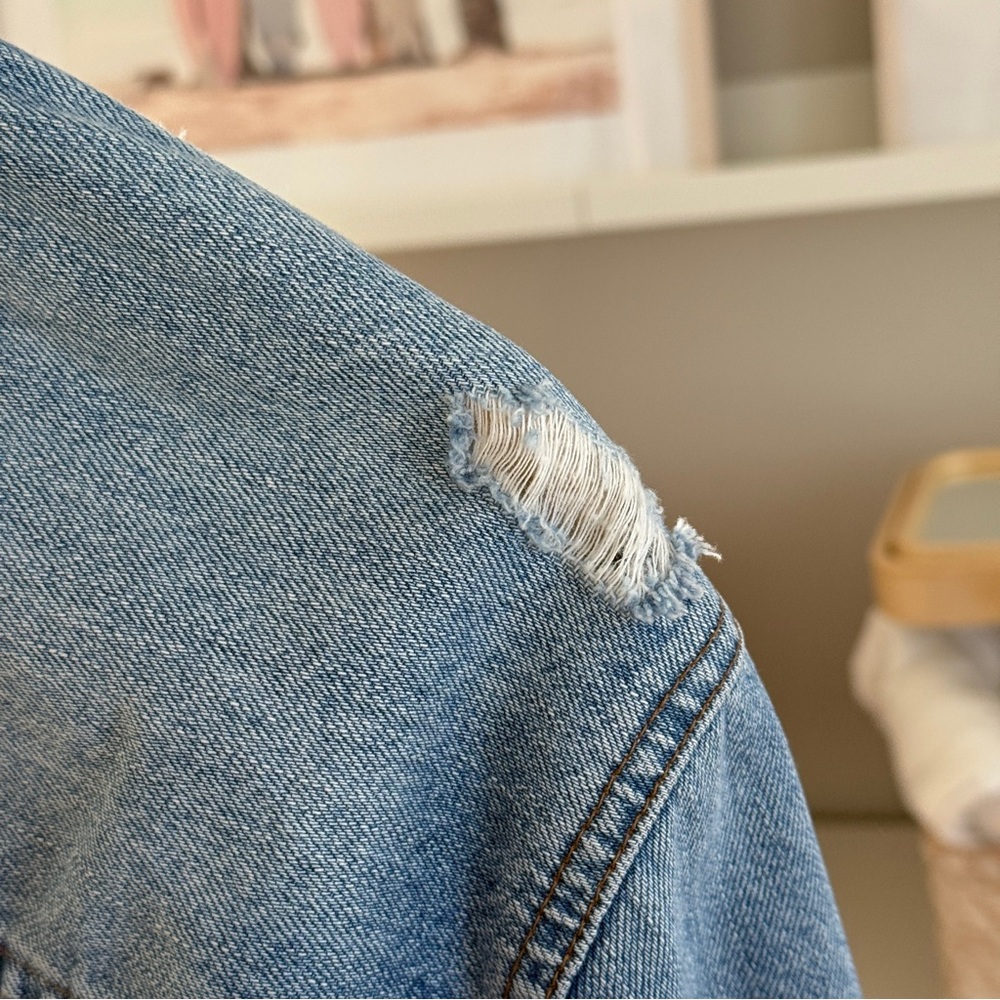 Madewell Light Blue Denim Jean Jacket - Picture 4 of 7